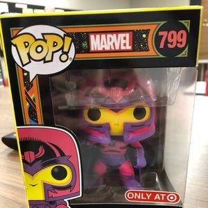 Black light magneto funko